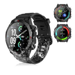 Military Smart Watches for Men (Answer/Can Call) Fitness Tracker Watch Heart Rat